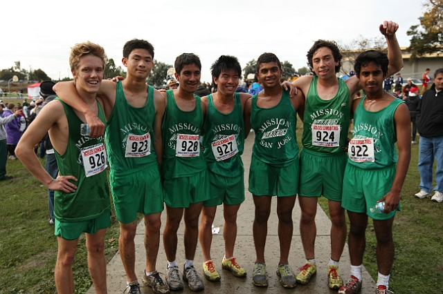 2010NCSXC BD1-2217.JPG - 2010 North Coast Section Cross Country Championships, Hayward High School, Hayward, California